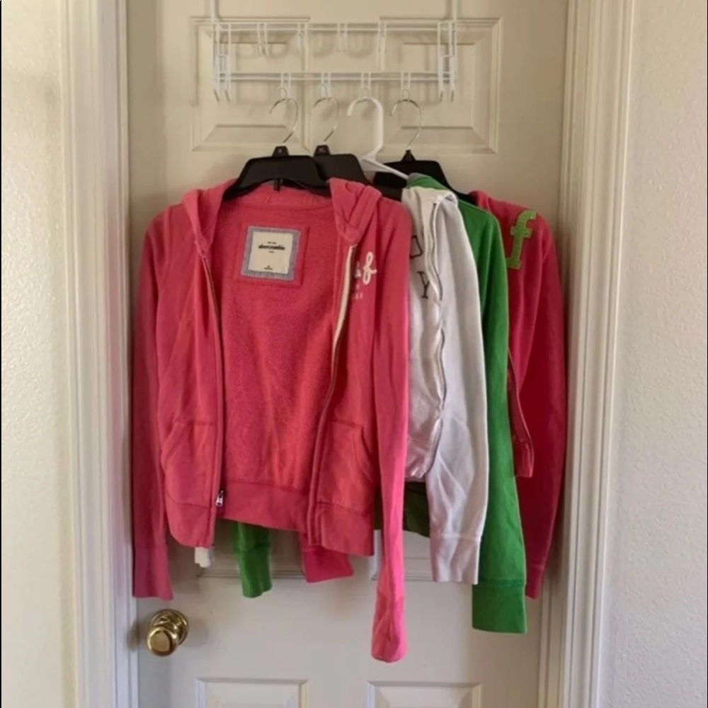 3 abercrombie kids jackets!